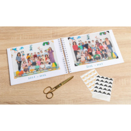 Exacompta Chestnut Brown Spiral Bound Photo Album 50 Sheet 32 x 22cm - Size: 3 x 32 x 22cm - Wilko - thumbnail 3