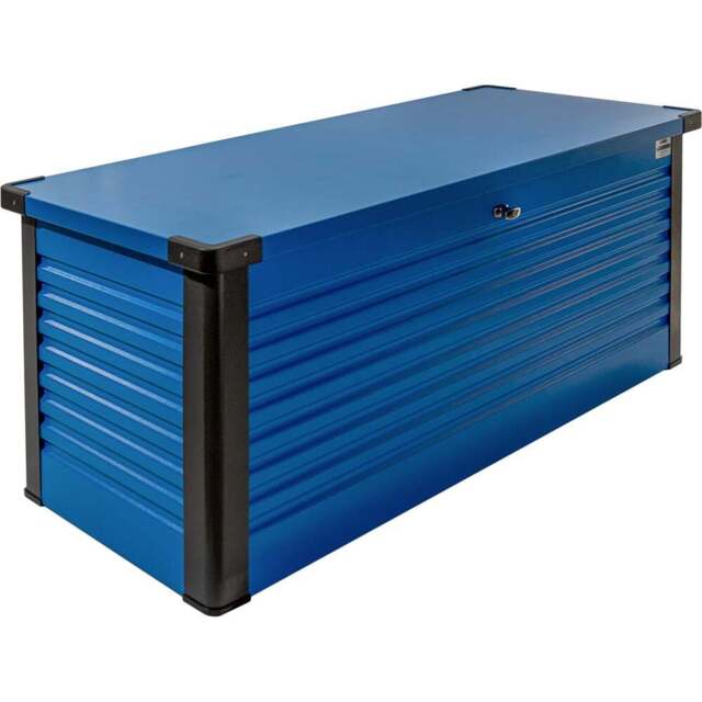 Trimetals 750L Blue Weatherproof Garden Storage Box - Wilko - image 1