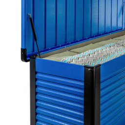 Trimetals 750L Blue Weatherproof Garden Storage Box - Wilko - thumbnail 5