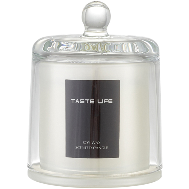 Living and Home Valley After the Rain Soy Wax Scented Candle - Size: 11.5 x 9 x 9cm - White - Wilko - image 1