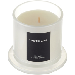 Living and Home Valley After the Rain Soy Wax Scented Candle - Size: 11.5 x 9 x 9cm - White - Wilko - thumbnail 6