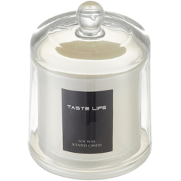 Living and Home Valley After the Rain Soy Wax Scented Candle - Size: 11.5 x 9 x 9cm - White - Wilko - thumbnail 4
