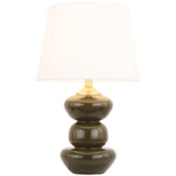 Everett Table Lamp Green - Wilko - thumbnail 3