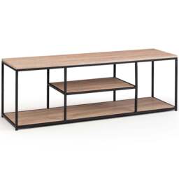 Julian Bowen Tribeca Sonoma Oak TV Unit - Size: 40 x 140 x 47cm - Brown - Wilko - thumbnail 3