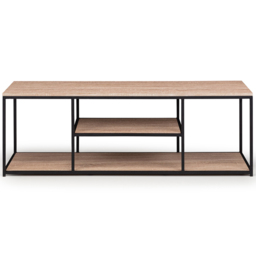 Julian Bowen Tribeca Sonoma Oak TV Unit - Size: 40 x 140 x 47cm - Brown - Wilko - thumbnail 4