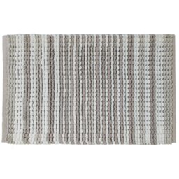 Milan Bath Mat - Beige - Wilko