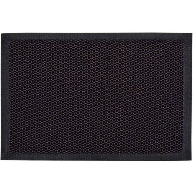 Floortex Doortex Meshmat Metallic Blue and Orange Entrance Mat 80 x 120cm - Size: 120 x 80 x 2cm - Blue / Orange - Wilko - image 1