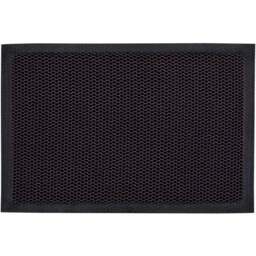 Floortex Doortex Meshmat Metallic Blue and Orange Entrance Mat 80 x 120cm - Size: 120 x 80 x 2cm - Blue / Orange - Wilko