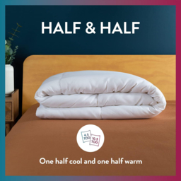 Slumberdown Double White Dual Tog Made for You Two Duvet - Wilko - thumbnail 3