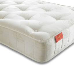 Sareer Matrah Small Double Pocket Sprung Mattress - White - Wilko - thumbnail 3