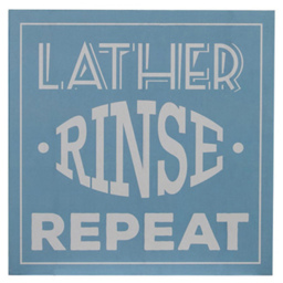 Premier Housewares Bathroom Wall Plaques Set of 3 - Size: 20 x 1 x 20cm - Multi - Wilko - thumbnail 3