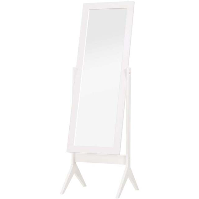 Portland White Freestanding Dressing Mirror 148 x 47cm - Wilko - image 1