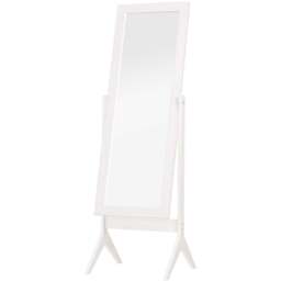 Portland White Freestanding Dressing Mirror 148 x 47cm - Wilko - thumbnail 1