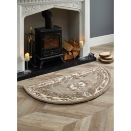 Origins Shensi Beige Half Moon Rug 67 x 127cm - Cream - Origins Rugs - Wilko - thumbnail 3
