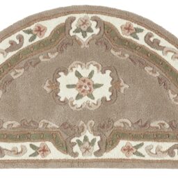 Origins Shensi Beige Half Moon Rug 67 x 127cm - Cream - Origins Rugs - Wilko - thumbnail 4