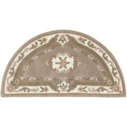 Origins Shensi Beige Half Moon Rug 67 x 127cm - Cream - Origins Rugs - Wilko - thumbnail 1