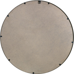 The Fenestra Black Metal Wall Mirror 90 x 90cm - MirrorOutlet - Wilko - thumbnail 5