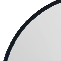 The Fenestra Black Metal Wall Mirror 90 x 90cm - MirrorOutlet - Wilko - thumbnail 7