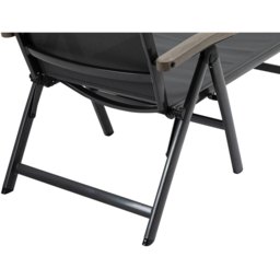Outsunny Grey Chaise Adjustable Sun Lounger - Size: 1 Seater - Wilko - thumbnail 5