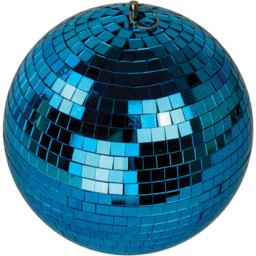 FX Lab Blue Mirror Ball 8 inch - Size: 20 x 20 x 20cm - FXLab - Wilko