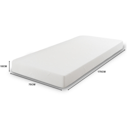 The Foam People Westwood Shorty Firmer Foam Orthopaedic Mattress 4 inch - White - Wilko - thumbnail 6