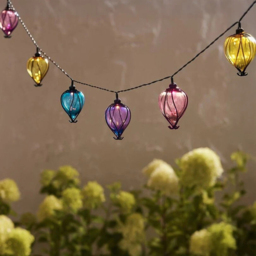 Garden Mile 10 Pack Multicolour Balloon Solar LED String Light - Size: 15 x 470 x 15cm - Wilko - thumbnail 6