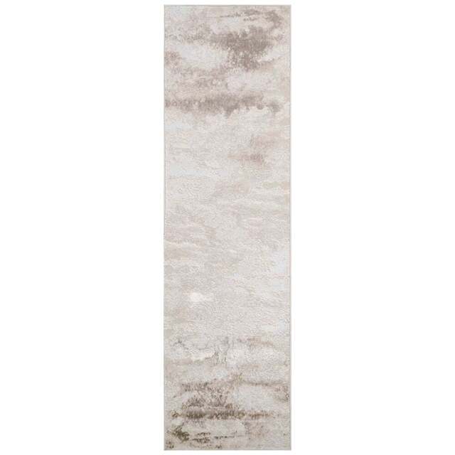 Desire Rugs Onyx Beige Living Room Abstract Area Rug 60 x 220m - Size: 60 x 220cm - Wilko - image 1