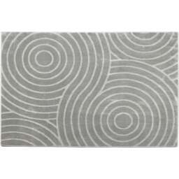 Eselle Rhythm Sculpt Grey Rug 120 x 170cm - Wilko - thumbnail 1