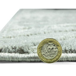 Eselle Rhythm Sculpt Grey Rug 120 x 170cm - Wilko - thumbnail 4