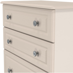 Crowndale Pembroke 4 Drawer Kashmir Ash Deep Chest of Drawers Ready Assembled - Wilko - thumbnail 6