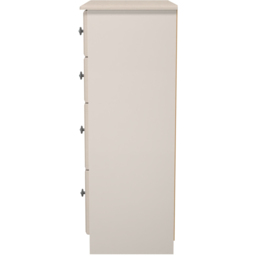 Crowndale Pembroke 4 Drawer Kashmir Ash Deep Chest of Drawers Ready Assembled - Wilko - thumbnail 5