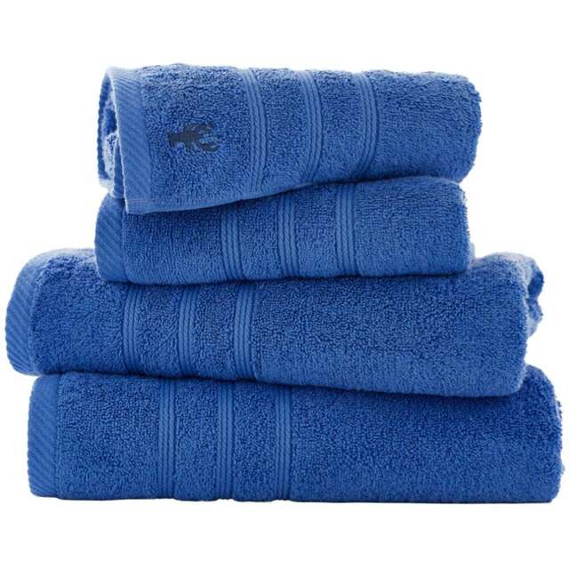 Lobster Creek Kaleidoscope Combed Cotton Royal Hand Towel 2 Pack - Size: 50 x 85cm - Blue - Wilko - image 1