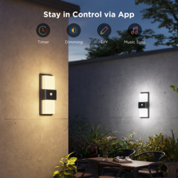 Govee RGBIC LED Sleek Back Smart Wall Light - Size: 38 x 16.5 x 12.5cm - Multi - Wilko - thumbnail 4