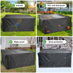Luxury Furniture Cover - Black - Malay - Wilko - thumbnail 7