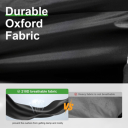 Luxury Furniture Cover - Black - Malay - Wilko - thumbnail 6