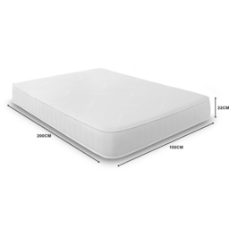 Starlight Beds King Size Warmer Extreme Hybrid Memory Foam and Spring Mattress - White - Wilko - thumbnail 7