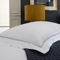 The Lyndon Company Hampstead Single Silver Duvet Set - Wilko - thumbnail 3