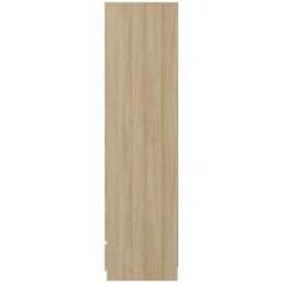 GFW Catania 2 Door Single Drawer Euro Oak Wardrobe - Size: 2 Door, Single Drawer - Brown - Wilko - thumbnail 6