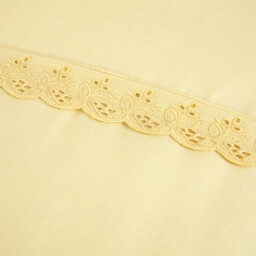 Lara Embroidered Duvet Set - Yellow/Superking - Size: Super King - Wilko - thumbnail 5