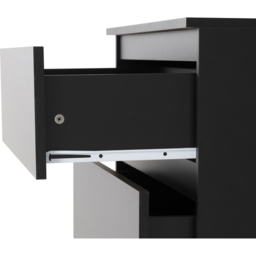 Seconique Malvern 4 Drawer Black Chest of Drawers - Wilko - thumbnail 6