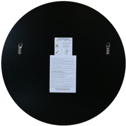 MirrorOutlet The Vetus Round Antiqued Wall Mirror 80 x 80cm - Clear - Wilko - thumbnail 4