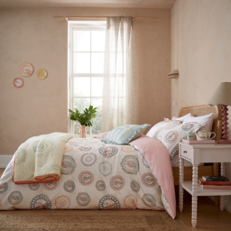 Yvonne Ellen King Size Multicolour Vintage Plates Duvet Set - Wilko - thumbnail 6