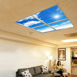 ENER-J 40W SKY LED Ceiling Panel 600 x 600mm 4 Pack - Size: 65 x 3 x 62.5cm - White - Wilko - thumbnail 3