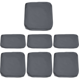 Outsunny Grey Rattan Sofa Cushion Cover Replacement Set 7 Pack - Size: 75 x 75cm - Wilko - thumbnail 1