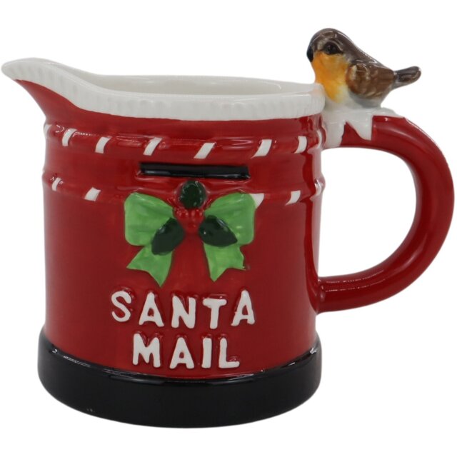 Santa Mail Jug Red - Sleigh Bells Ring - Wilko - image 1