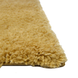 Homemaker Ochre Snug Plain Shaggy Rug 80 x 150cm - Yellow - Wilko - thumbnail 6