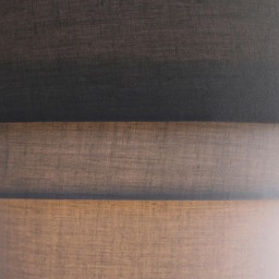 ValueLights Aztec 3-Tier 3 Tone Grey Fabric Ceiling Light Shade - Size: 30.5 x 20 x 30.5cm - Wilko - thumbnail 6