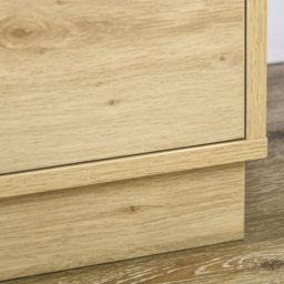 Portland 4 Drawer Natural Boho Chest of Drawers - Brown - Wilko - thumbnail 4