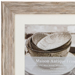 Maison Antique Photo Frame 16 x 12 inch - Size: Multi - Cream - The Port. Co Gallery - Wilko - thumbnail 3