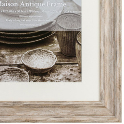 Maison Antique Photo Frame 16 x 12 inch - Size: Multi - Cream - The Port. Co Gallery - Wilko - thumbnail 5